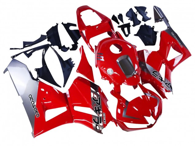 2013-2023 Honda CBR600RR Motorcycle Fairings - Silver Red Canada