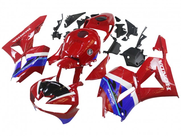 2013-2023 Honda CBR600RR Motorcycle Fairings - Red Blue Canada