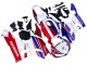 2013-2023 Honda CBR600RR Motorcycle Fairing - White Red Blue Canada