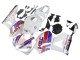 2013-2023 Honda CBR600RR Motorcycle Fairing - White Red Blue HRC Canada