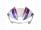 2013-2023 Honda CBR600RR Motorcycle Fairing - White Red Blue HRC Canada