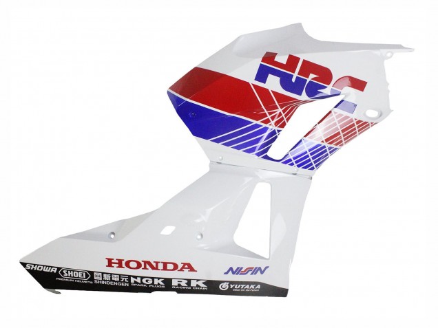 2013-2023 Honda CBR600RR Motorcycle Fairing - White Red Blue HRC Canada