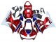 2013-2023 Honda CBR600RR Motorcycle Fairings - White Red Blue HRC Canada
