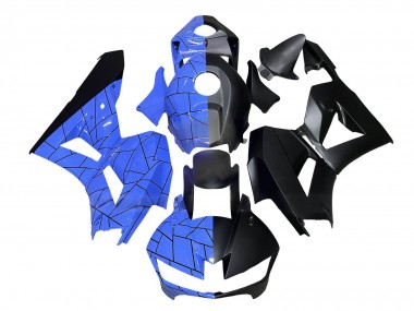 2013-2023 Honda CBR600RR Motorcycle Fairing - Blue Matte Black Canada