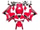 2013-2023 Honda CBR600RR Motorcycle Fairings - Red White Black Canada