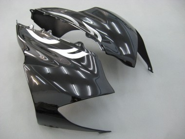 2004-2005 Kawasaki ZX10R Motorcycle Fairings - Black White Canada