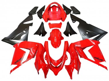 2004-2005 Kawasaki ZX10R Motorcycle Fairings - Red Black Ninja Canada