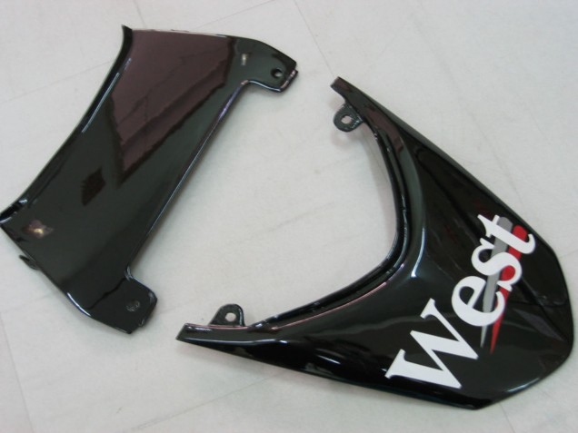 2004-2005 Kawasaki ZX10R Motorcycle Fairings - White Black West Ninja Canada