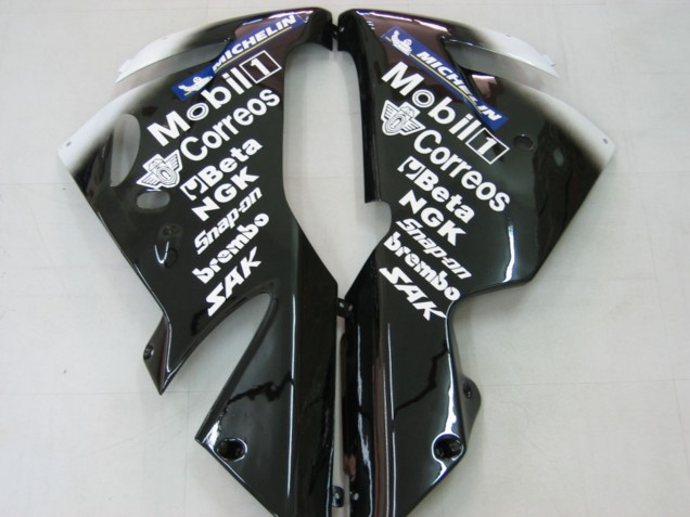 2004-2005 Kawasaki ZX10R Motorcycle Fairings - White Black West Ninja Canada