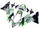 2004-2005 Kawasaki ZX10R Motorcycle Fairings - Green Silver Black 69 Canada