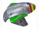 2004-2005 Kawasaki ZX10R Motorcycle Fairings - Green Silver Black 69 Canada