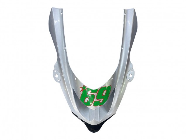 2004-2005 Kawasaki ZX10R Motorcycle Fairings - Green Silver Black 69 Canada