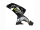 2006-2007 Kawasaki ZX10R Motorcycle Fairings - Grey Yellow Glossy Black Monster Elf Canada