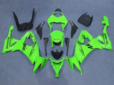 2008-2010 Kawasaki ZX10R Motorcycle Fairing - Green Black Canada