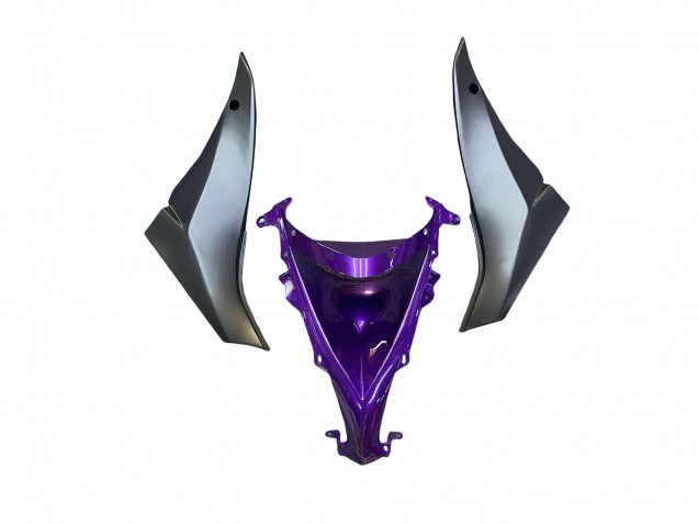 2008-2010 Kawasaki ZX10R Motorcycle Fairings - Purple Black Canada