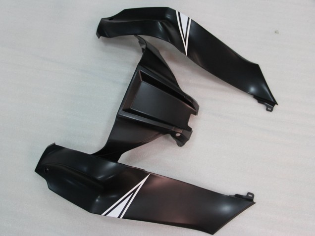 2011-2015 Kawasaki ZX10R Motorcycle Fairings - Glossy Black White Elf Snow Decal Canada