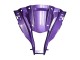 2011-2015 Kawasaki ZX10R Motorcycle Fairing - Purple Matte Black Canada