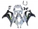 2016-2020 Kawasaki ZX10R Motorcycle Fairing - Silver Green Black Canada