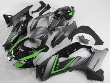 2021-2025 Kawasaki ZX10R Motorcycle Fairings - Grey Green Black Canada