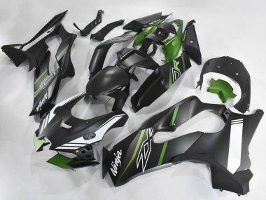 2021-2025 Kawasaki ZX10R Motorcycle Fairings - Matte Black Green White Canada