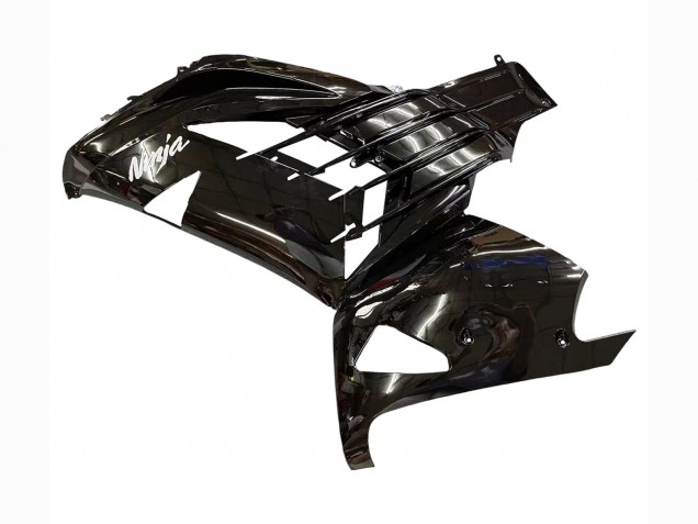 2012-2024 Kawasaki ZX14R ZZR1400 Motorcycle Fairings - Glossy Black Matte Black White Ninja Canada