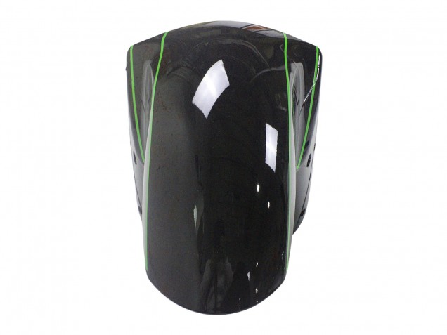 2012-2024 Kawasaki ZX14R ZZR1400 Motorcycle Fairings - Green Glossy Black Stripe Canada