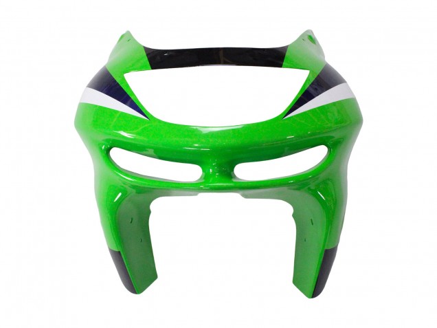 1998-1999 Kawasaki ZX6R Motorcycle Fairings - Green White Dark Blue Silver Canada