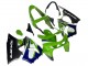 1998-1999 Kawasaki ZX6R Motorcycle Fairings - Green White Blue Silver Glossy Black Canada