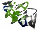 1998-1999 Kawasaki ZX6R Motorcycle Fairings - Green White Blue Silver Glossy Black Canada
