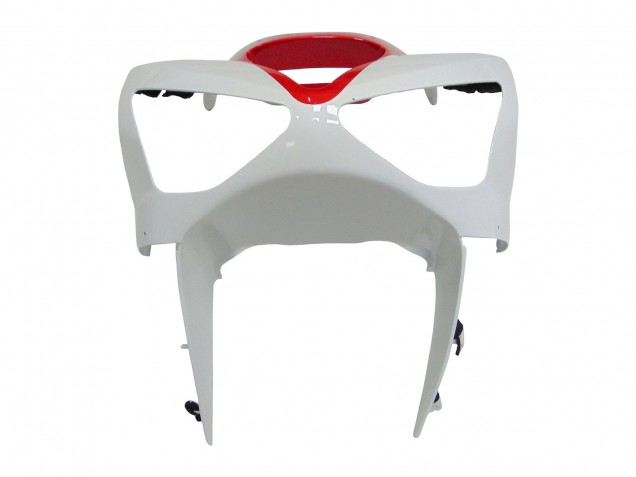 2003-2004 Kawasaki ZX6R Motorcycle Fairings - White Red Canada