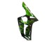 2003-2004 Kawasaki ZX6R Motorcycle Fairings - Glossy Black Green Flame Canada