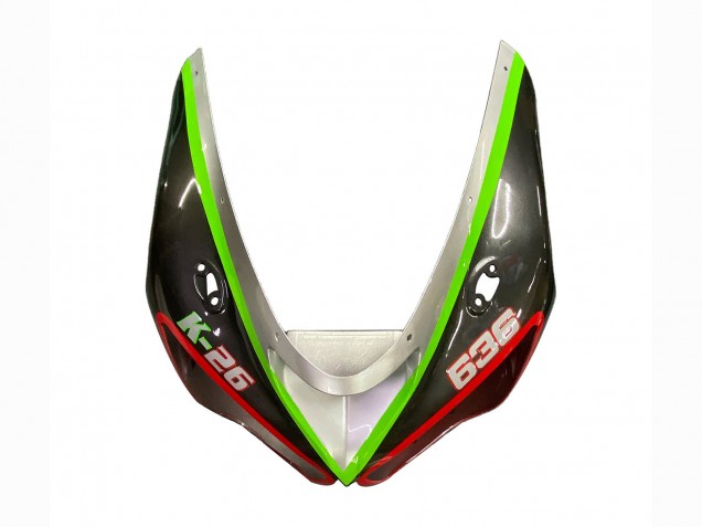 2005-2006 Kawasaki ZX6R Motorcycle Fairings - Black Silver Green Red K-26 Canada