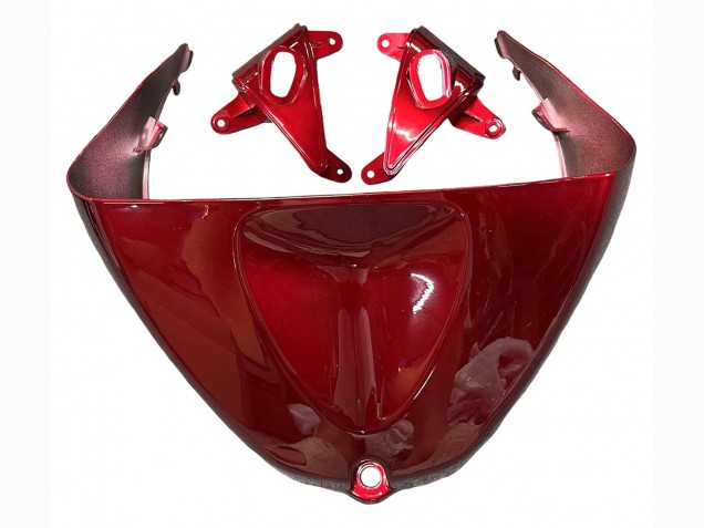 2005-2006 Kawasaki ZX6R Motorcycle Fairings - Red Black Canada