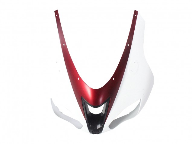 2007-2008 Kawasaki ZX6R Motorcycle Fairing - White Red Canada