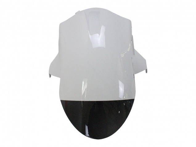 2007-2008 Kawasaki ZX6R Motorcycle Fairing - White Black Canada