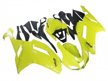 2007-2008 Kawasaki ZX6R Motorcycle Fairings - Yellow Ninja Canada