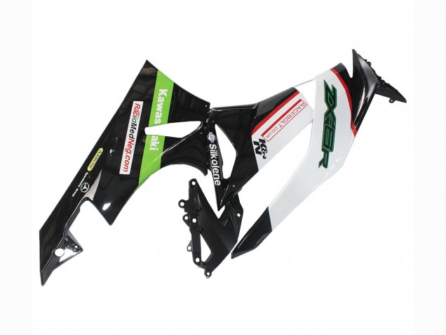 2009-2012 Kawasaki ZX6R Motorcycle Fairings - White Red Black Green Canada