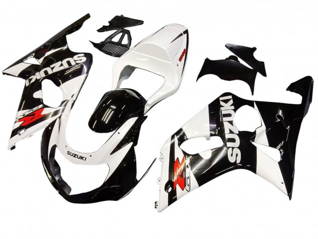 2000-2002 Suzuki GSXR1000 Motorcycle Fairings - White Glossy Black Red Canada