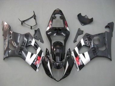 2003-2004 Suzuki GSXR 1000 Motorcycle Fairings - Glossy Black White Grey Red Canada