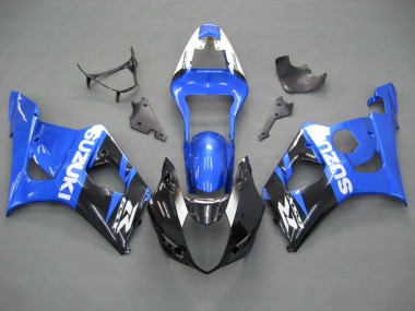 2003-2004 Suzuki GSXR 1000 Motorcycle Fairings - Blue White Black Canada