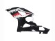 2005-2006 Suzuki GSXR 1000 Motorcycle Fairings - Glossy Black Red White Shark Canada