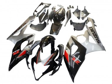 2005-2006 Suzuki GSXR 1000 Motorcycle Fairing - Black Grey Red Canada