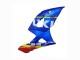 2005-2006 Suzuki GSXR 1000 Motorcycle Fairings - Blue Yellow Red White Canada