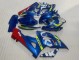 2005-2006 Suzuki GSXR 1000 Motorcycle Fairings - Blue Yellow Red Motul Ecstar Canada