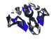 2007-2008 Suzuki GSXR 1000 Motorcycle Fairing Kits - Blue Glossy Black Canada