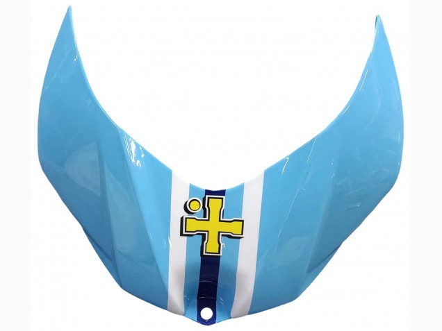 2007-2008 Suzuki GSXR 1000 Motorcycle Fairings - Light Blue Yellow Black Motul Rizla Canada