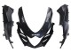 2007-2008 Suzuki GSXR 1000 Motorcycle Fairings - Matte Black Red Decal Canada
