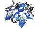 2007-2008 Suzuki GSXR 1000 Motorcycle Fairings - Blue Yellow Black Canada