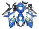 2007-2008 Suzuki GSXR 1000 Motorcycle Fairings - Blue Yellow Black Canada