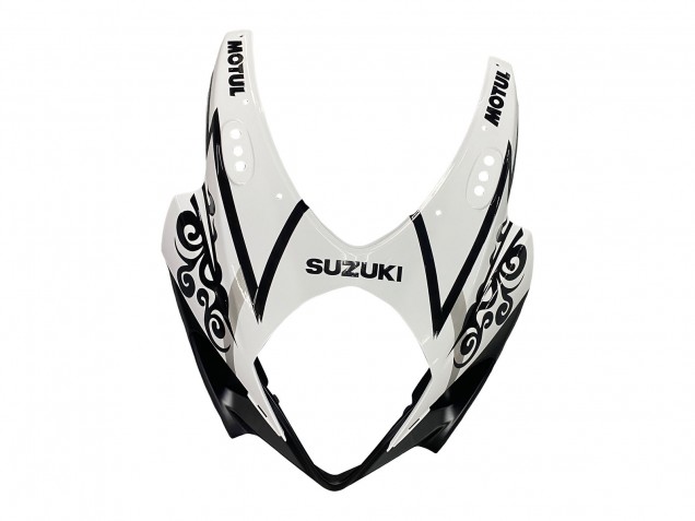 2007-2008 Suzuki GSXR 1000 Motorcycle Fairings - White Black Alstare Corona Motul Canada